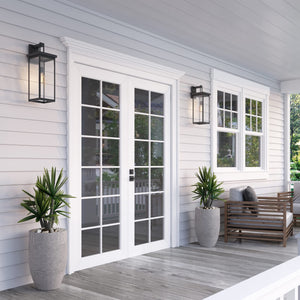 Millennium Lighting 2602-PBK Outdoor Armed Sconce