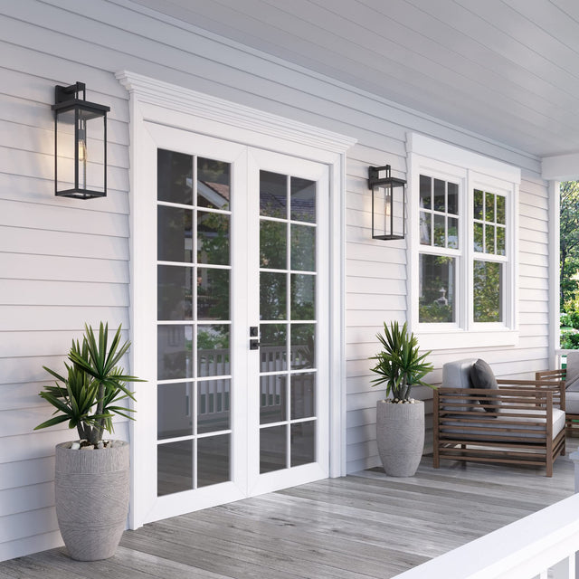 Millennium Lighting 2602-PBK Outdoor Armed Sconce