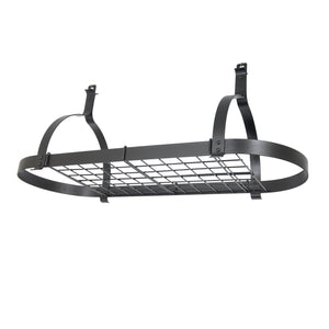 Enclume MPR WG GY Rectangle Ceiling Rack w/ 12 Hooks Expandable (24-34