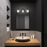 Livex Lighting 10513-04 3 Light Black Bath Vanity
