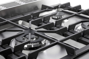 Verona VPFSGG365DW Prestige 36" Gas Double Oven Range - White