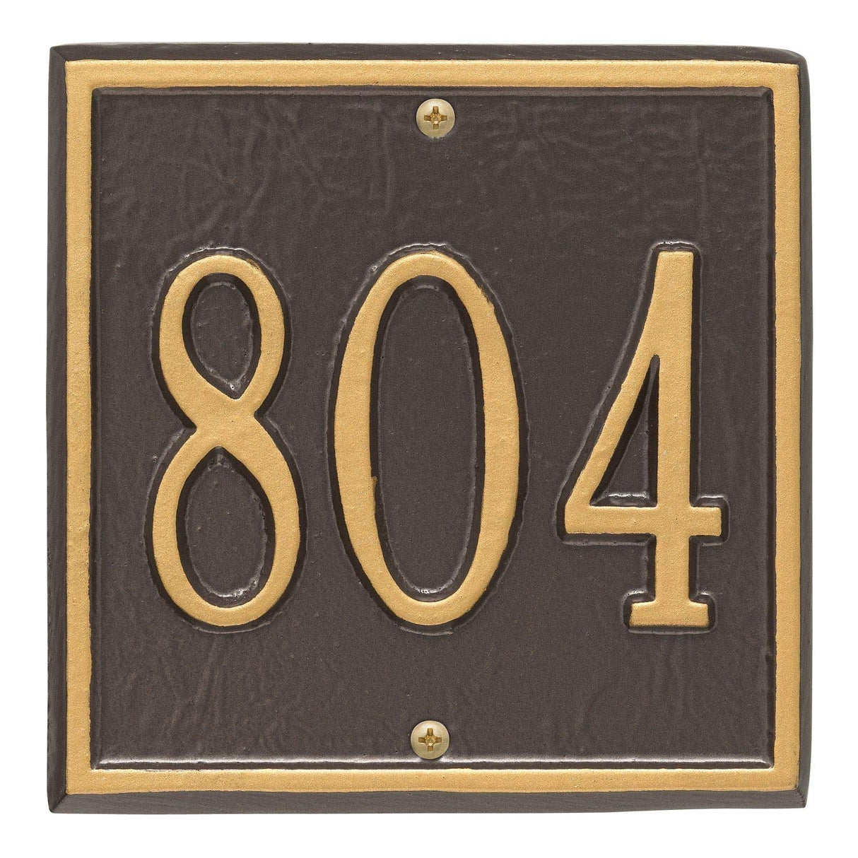 Whitehall 2109PS - Personalized Square Plaque -Petite - wall-  1-line