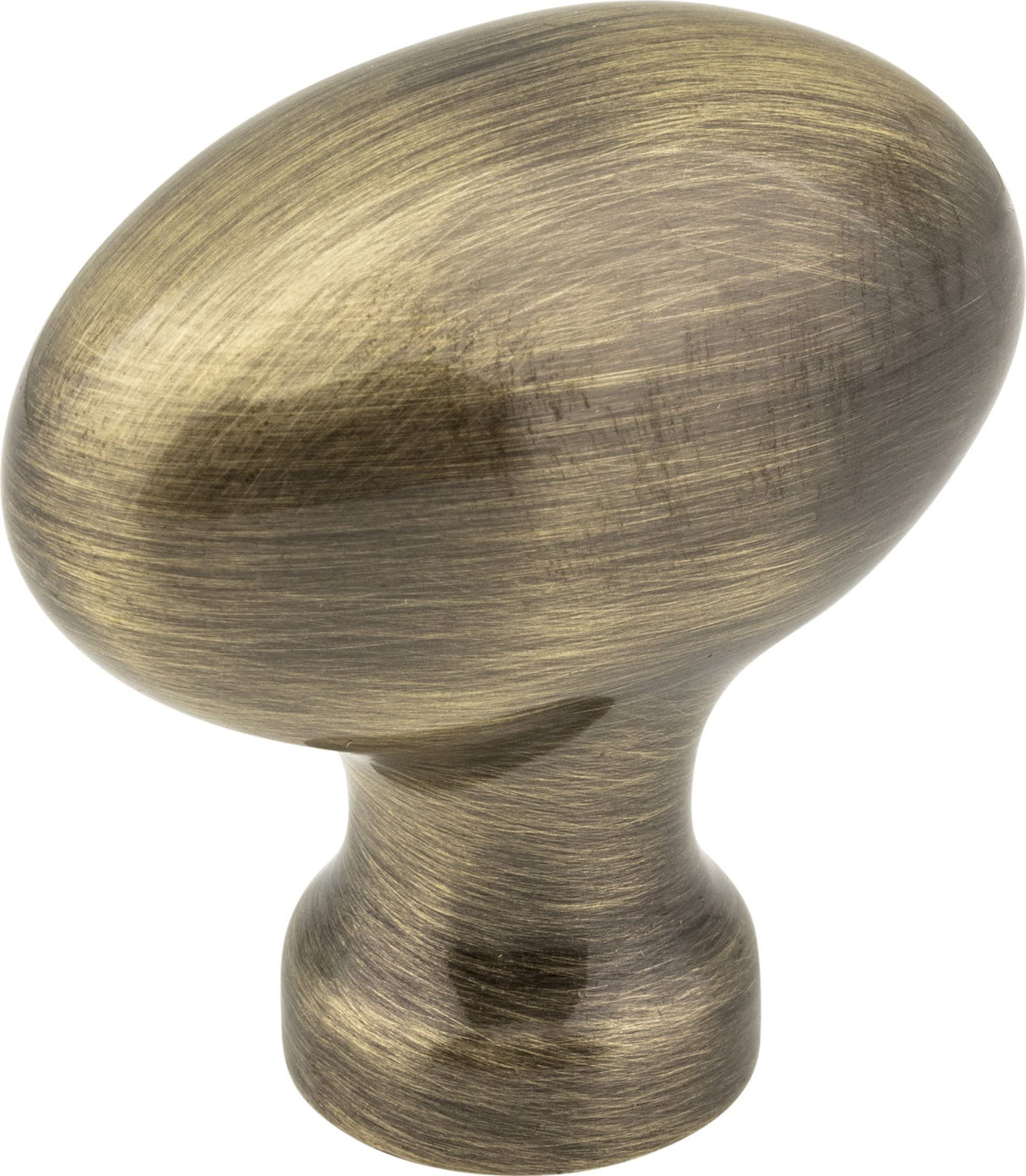 Jeffrey Alexander 3991BG 1-9/16" Overall Length Brushed Gold Football Lyon Cabinet Knob