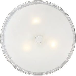 Quoizel PCVY1714C Verity Crystal Semi Flush Mount Ceiling Lighting, 3-Light, 300 Watts, Polished Chrome {Showroom Display for Sale}