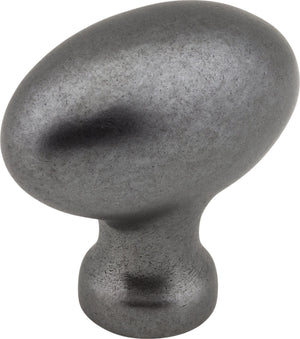 Jeffrey Alexander 3991BG 1-9/16" Overall Length Brushed Gold Football Lyon Cabinet Knob