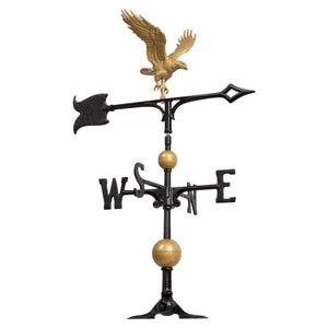 Whitehall 03214 - 30  Full-Bodied Eagle Weathervane - Gold-Bronze
