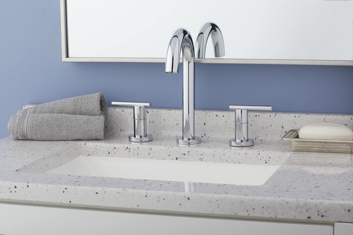 Gerber D303658 Chrome Parma Two Handle Widespread Lavatory Faucet