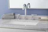 Gerber D303658 Chrome Parma Two Handle Widespread Lavatory Faucet
