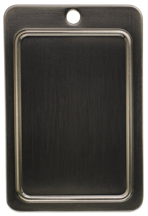 Amerock Cabinet Pull Graphite 3-3/4 inch (96 mm) Center to Center Rochdale 1 Pack Drawer Pull Drawer Handle Cabinet Hardware