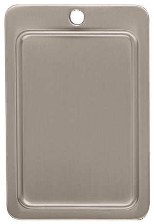 Amerock Cabinet Pull Stainless Steel 5-1/16 inch (128 mm) Center to Center Stainless Steel 1 Pack Drawer Pull Drawer Handle Cabinet Hardware
