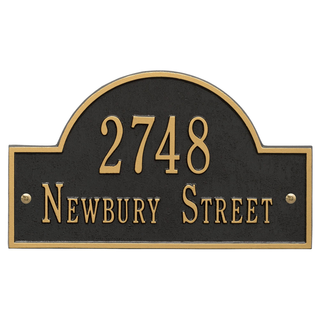 Whitehall 1004BG - Arch Marker - Standard Wall - Two Line