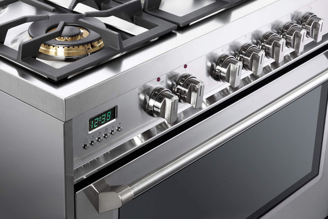 Verona VDFSGE365SS Designer 36" Dual Fuel  Single Oven - Stainless Steel