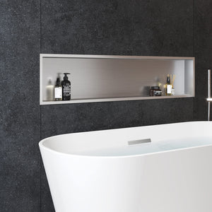 PULSE ShowerSpas NI-1248-SSB Niche in Brushed Stainless Steel