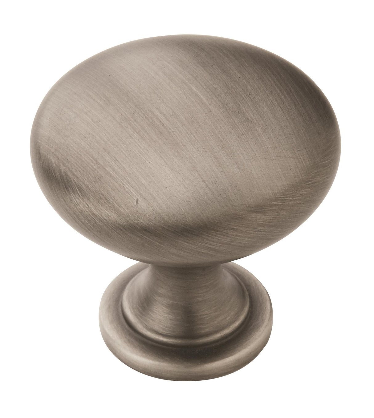 Amerock Cabinet Knob Antique Silver 1-1/4 inch (32 mm) Diameter Edona 1 Pack Drawer Knob Cabinet Hardware