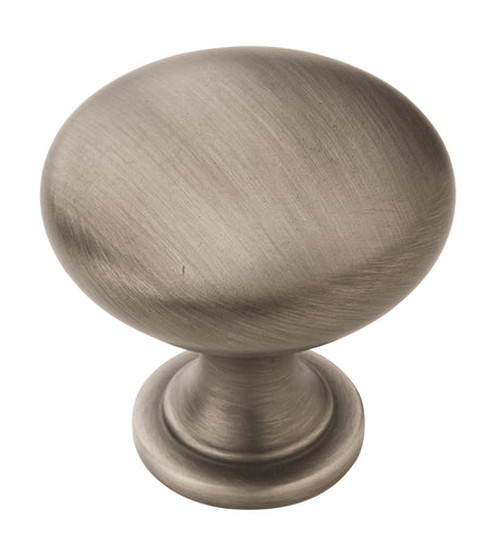 Amerock Cabinet Knob Antique Silver 1-1/4 inch (32 mm) Diameter Edona 1 Pack Drawer Knob Cabinet Hardware