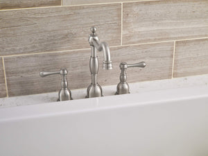 Gerber D306957BNT Brushed Nickel Opulence Three Piece Roman Tub Trim Kit