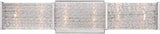 Quoizel PRN8606C Paragon Platinum Bath Bar Vanity Wall Lighting, 6-Light, Xenon 120 Watts, Polished Chrome (Showroom Display for Sale)