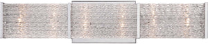 Quoizel PRN8606C Paragon Platinum Bath Bar Vanity Wall Lighting, 6-Light, Xenon 120 Watts, Polished Chrome (Showroom Display for Sale)