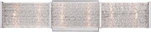 Quoizel PRN8606C Paragon Platinum Bath Bar Vanity Wall Lighting, 6-Light, Xenon 120 Watts, Polished Chrome (Showroom Display for Sale)