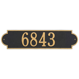 Whitehall 2990BG - Personalized Richmond  Plaque -Estate - Wall - 1 line