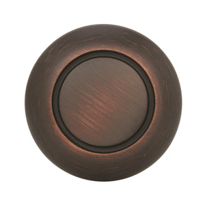 Amerock Cabinet Knob Oil Rubbed Bronze 1-1/4 inch (32 mm) Diameter Everyday Heritage 1 Pack Drawer Knob Cabinet Hardware