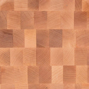 John Boos CCB2015-225 Large Maple Wood Cutting Board for Kitchen 20 x 15 Inches, 2.25 Inches Thick Reversible End Grain Charcuterie Block with Finger Grips 20X15X2.25 MPL-END GR-REV-GRIPS