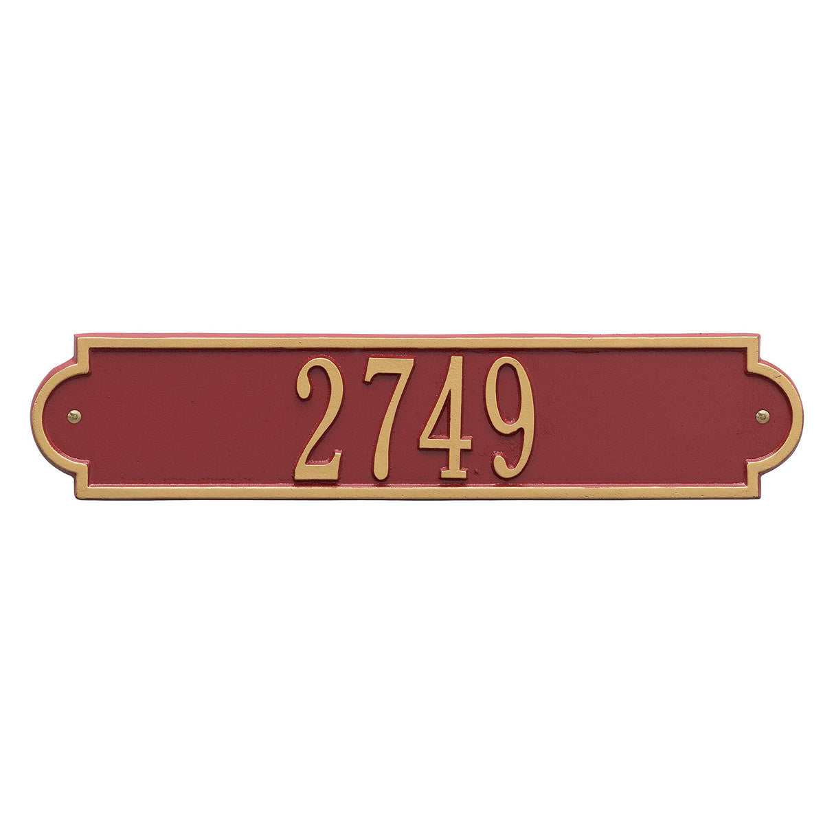 Whitehall 3008RG - Personalized Richmond Horizontal Plaque - Standard - Wall - 1 Line