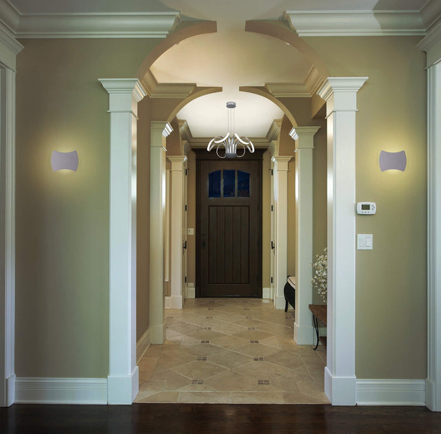VONN Atlas VMW16010BL 9" ADA Compliant Wall Sconce Lighting Fixture in Black Integrated LED, 8.75" L x 1.50" D x 6.75" H