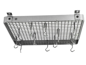 Enclume PR20C SS 24" Flush Mounted Ceiling Rack w/ 12 Hooks SS