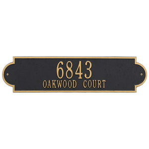 Whitehall 2999BG - Personalized Richmond Plaque -Estate - Wall - 2 Line