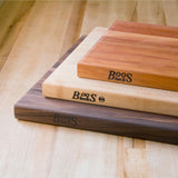 John Boos CHY-R03 Cherry Wood Cutting Board for Kitchen Prep, 1.5 Inch Thick, Large Edge Grain Rectangular Reversible Charcuterie Block, 20" x 15" 1.5" 20X15X1.5 CHY-EDGE GR-REV-