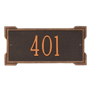 Whitehall 1026OB - Personalized Roanoke Plaque - Mini - 1 line