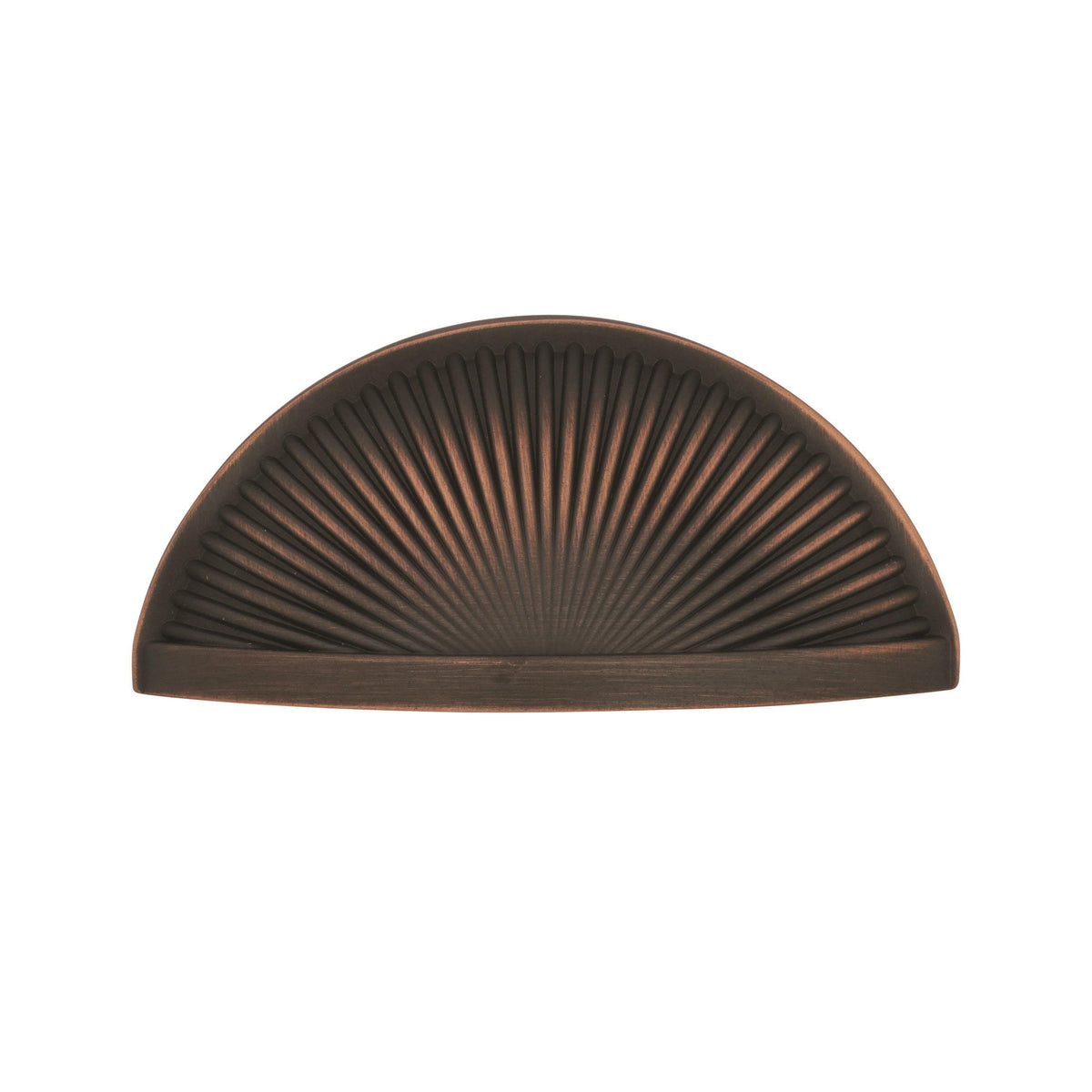 Amerock Cabinet Cup Pull Oil Rubbed Bronze 3 inch (76 mm) Center to Center Sea Grass 1 Pack Drawer Pull Drawer Handle Cabinet Hardware