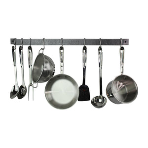 Enclume OWR2 HS 30" Easy Mount Wall Rack w/ 6 Hooks HS