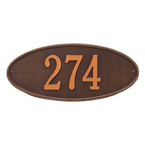 Whitehall 4003AC - Madison Oval - Standard Wall - One Line