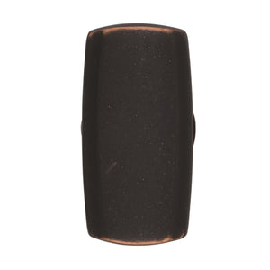 Amerock Cabinet Knob Dark Oiled Bronze 1-3/8 inch (35 mm) Length Highland Ridge 1 Pack Drawer Knob Cabinet Hardware