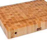 John Boos CCB3024 Block Classic Collection Maple Wood End Grain Chopping Block, 30 Inches x 24 4 30X24X4 MPL-END GR-NO GRIPS-