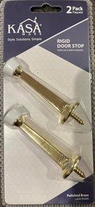 KasaWare KFD3-A-PB2 Rigid Door Stop, 2-pack