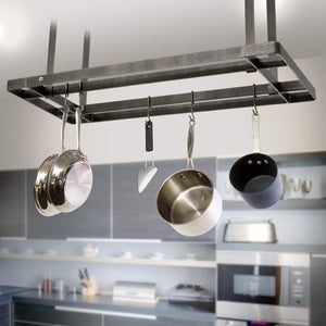 Enclume PR39 HS All Bars Ceiling Pot Rack w/ 12 Hooks HS