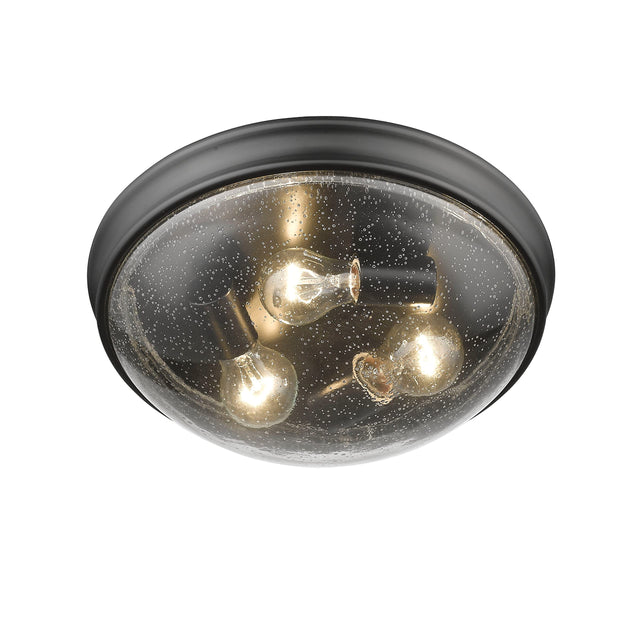 Millennium Lighting 5229-HBZ 3 Light 14" Wide Flush Mount Bowl Ceiling Fixture