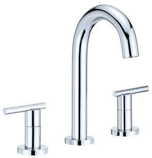 Gerber D303658 Chrome Parma Two Handle Widespread Lavatory Faucet