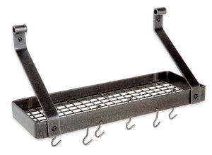 Enclume PR8B-24 HS 24" Bookshelf Rack w/ 12 Hooks HS