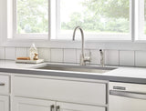 Gerber D401058SS Stainless Steel Parma Single Handle Kitchen Faucet