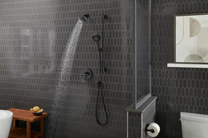 Gerber D460064BS Parma 4 1/2" 5-function Showerhead, 1.75GPM - Satin Black