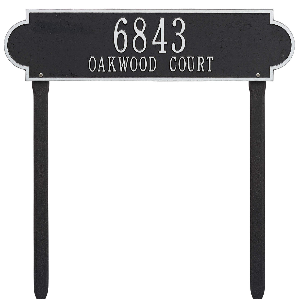 Whitehall 2991BS - Personalized Richmond Plaque -Estate- Lawn - 2 Line