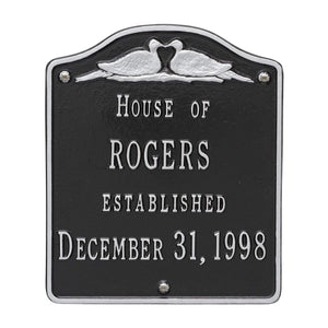 Whitehall 5009BS - Wedding Plaque - Standard Wall - Two Line