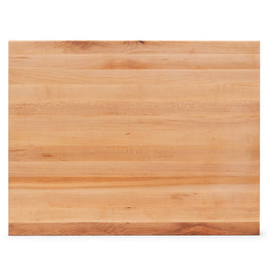 John Boos RA06 Maple Wood Cutting Board for Kitchen Prep 30 Inches x 23 Inches, 2.25 Thick Reversible End Grain Rectangular Charcuterie Block 30X23.25X2.25 MPL-EDGE GR-REV-GRIPS