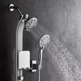 PULSE ShowerSpas 1070-CH Nirvana Stainless Steel Brushed ShowerSpa, Chrome