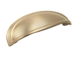 Amerock Cabinet Cup Pull Golden Champagne 3 inch. (76 mm) & 4 inch. (102 mm) Center to Center Ashby 1 Pack Drawer Pull Drawer Handle Cabinet Hardware