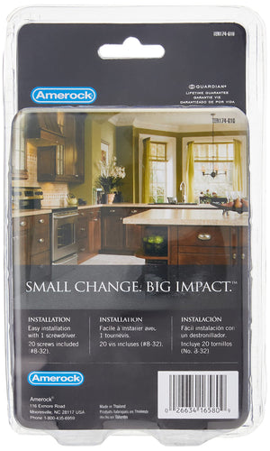 Amerock Cabinet Pull Satin Nickel 3 inch (76 mm) Center to Center Everyday Heritage 10 Pack Drawer Pull Drawer Handle Cabinet Hardware